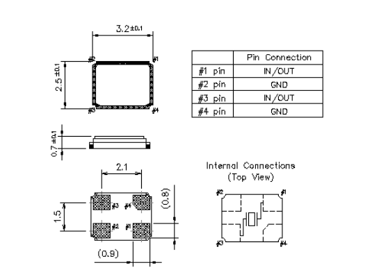TZ0327A晶振,3225石英晶體,TST嘉碩電子,臺產貼片晶振 TZ0327A晶振,3225石英晶體,TST嘉碩電子,臺產貼片晶振