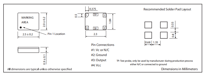 2520石英晶體,進口振蕩器,MTI-milliren晶振,407溫補有源晶振 2520石英晶體,進口振蕩器,MTI-milliren晶振,407溫補有源晶振
